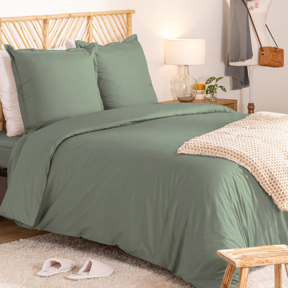 Lenjerie de pat Atmosphera Landiha, Percale, 260x240 cm
