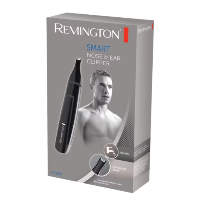 Remington NE3150 Aparat de tuns pentru nas și urechi, lame din oțel, lavabil