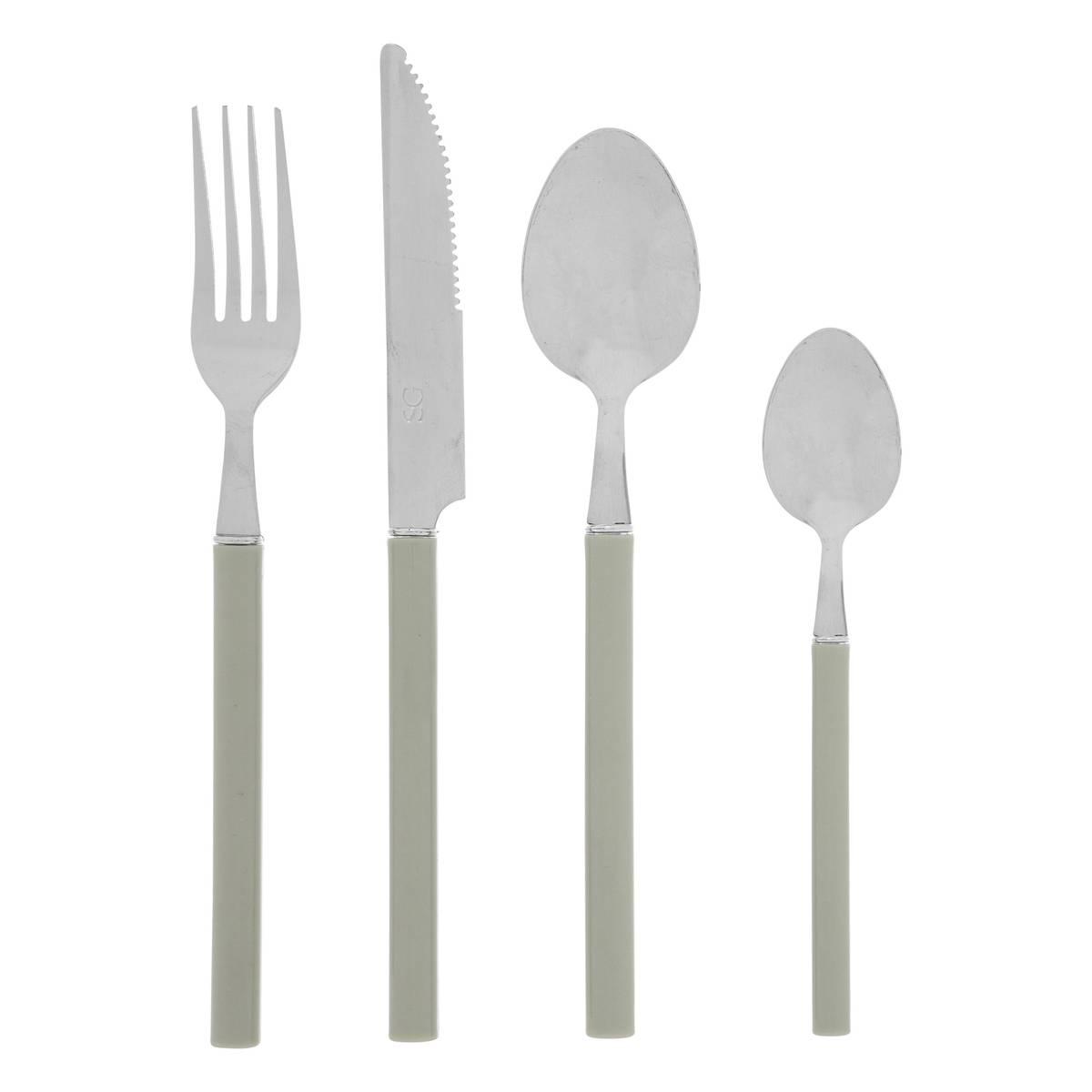 Комплект прибори Secret de Gourmet Indonésie, 24 части — Зелен — 189073C