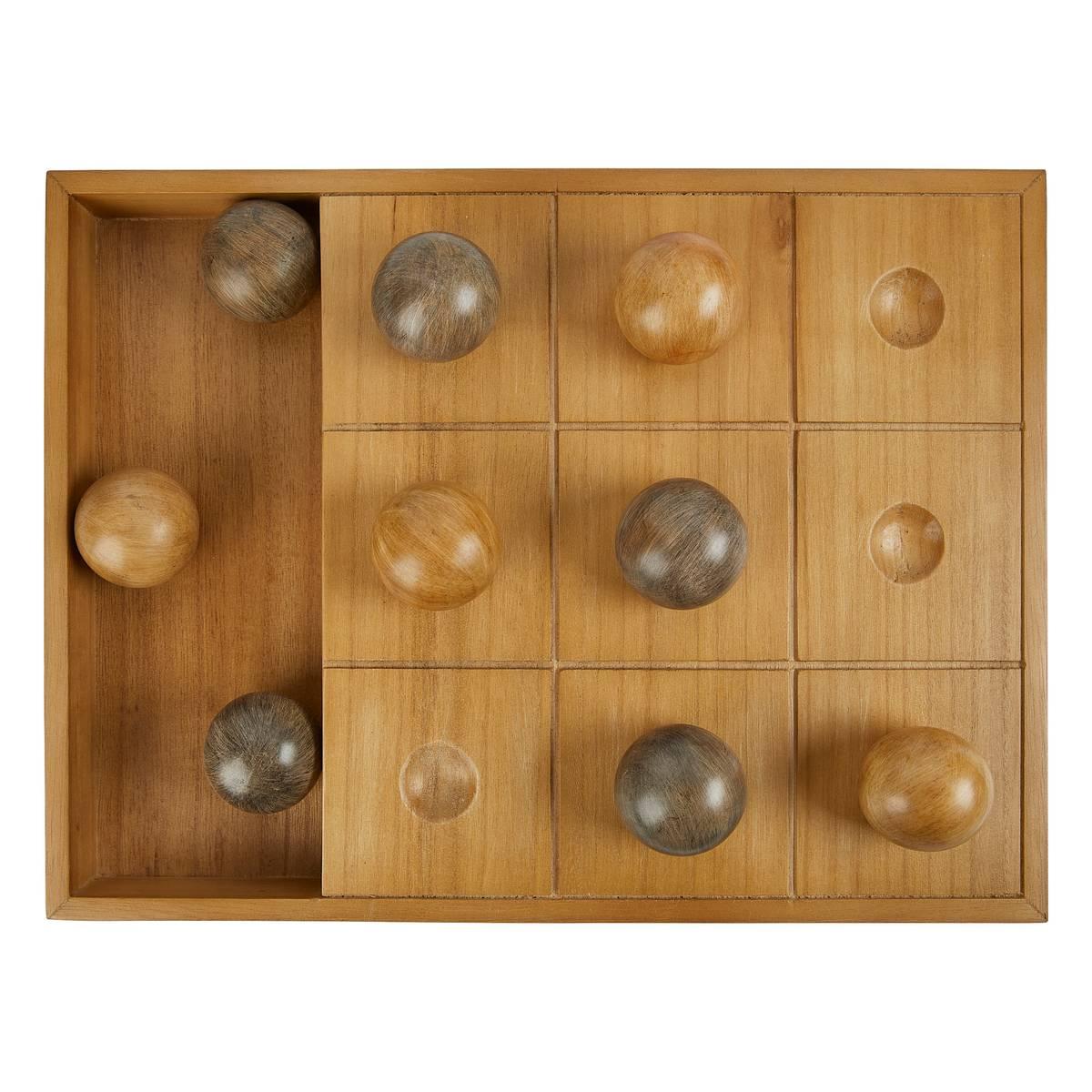 Игра Моми и Крестчета atmosphera Jehan, Натурално дърво, 40x30 см