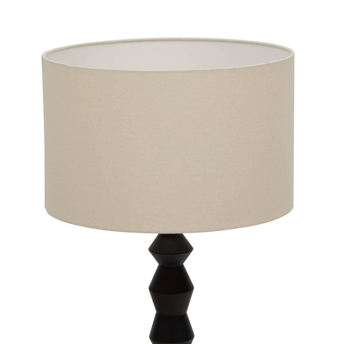 Yulia Cylindrical Floor Lamp, 150 cm tall, black – additional view 2