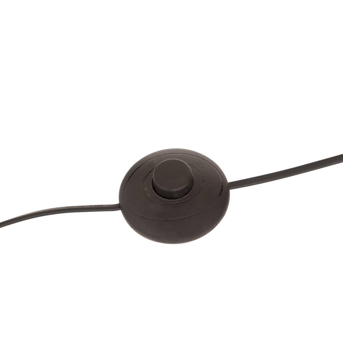 Yulia Cylindrical Floor Lamp, 150 cm tall, black – additional view 5