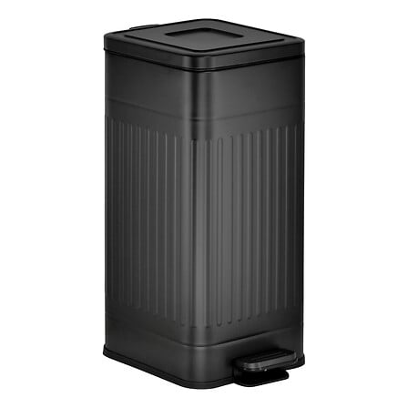 Кош за отпадъци 5five Nova, Метал, 30L, Черен