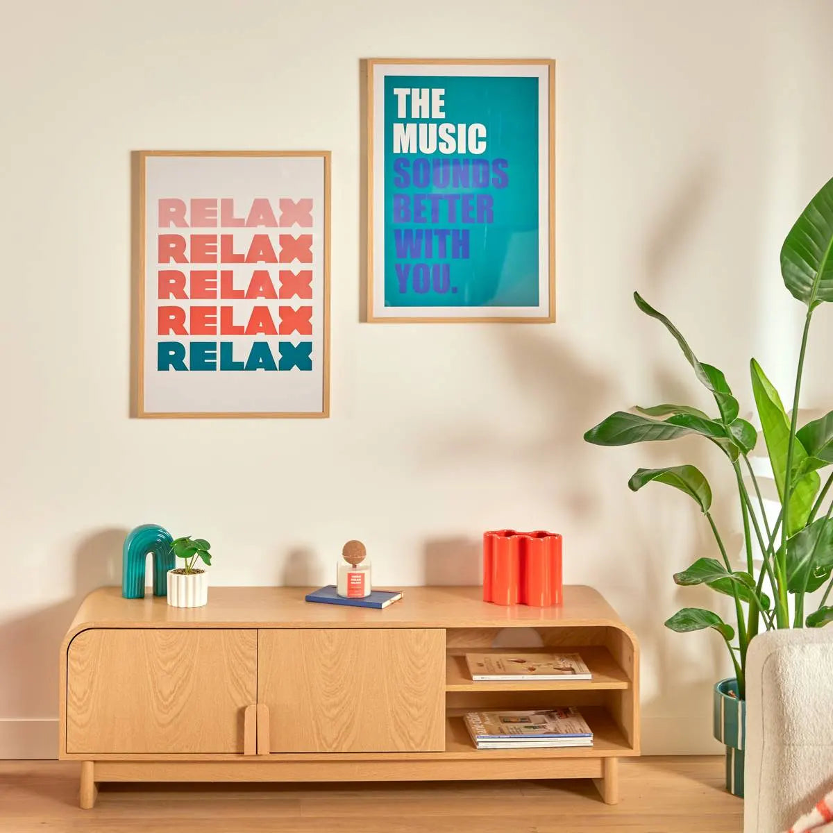 Постер с рамка atmosphera Relax Darius, 50x70 см