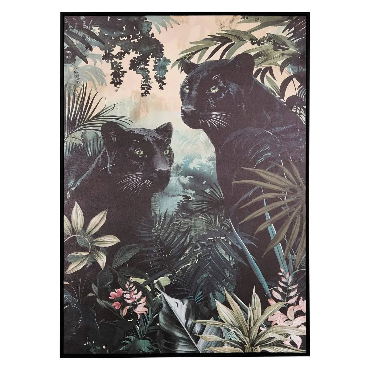 Πίνακας atmosphera Lacey, τύπωμα σε καμβά 50x70 εκ., πάνθηρας