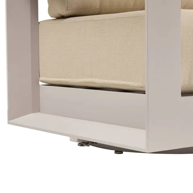 Градински въртящ се фотьойл Hesperide Allure, Алуминий