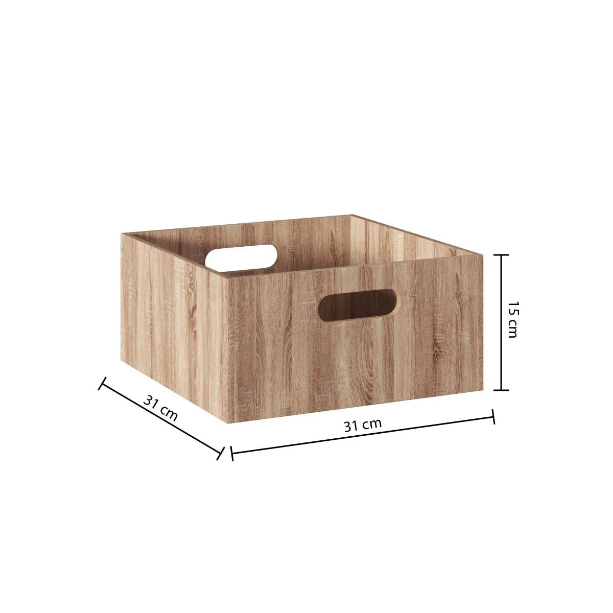 Cutie de depozitare 5five Mix & Modul, Lemn, 31x15 cm