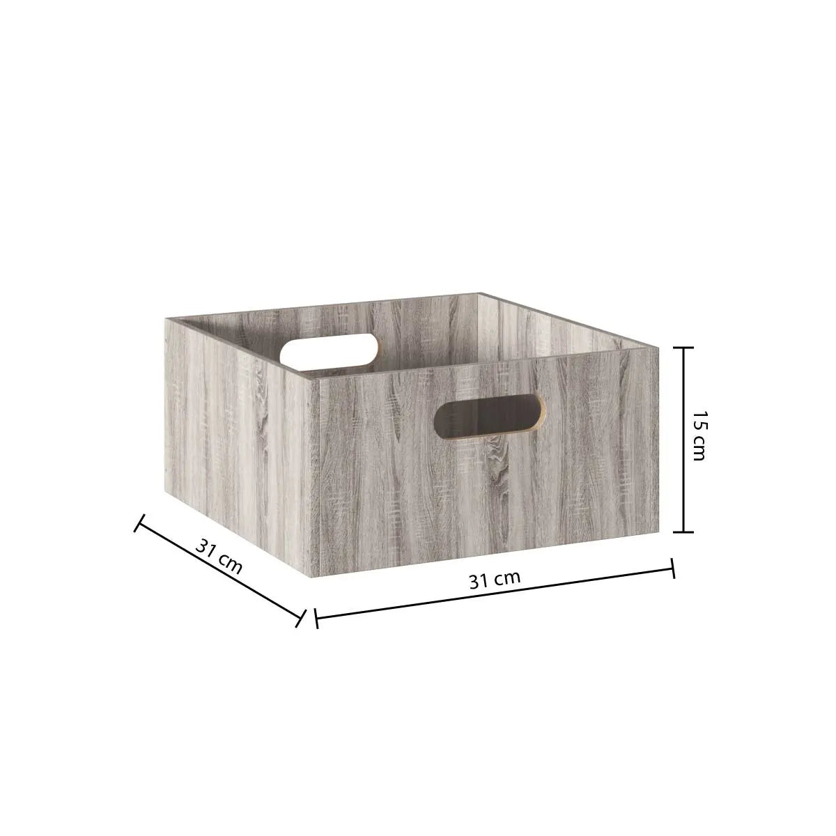 Cutie de depozitare 5five Mix & Modul, Lemn, 31x15 cm