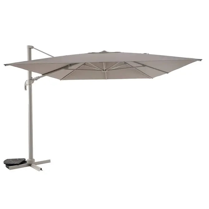 Градински чадър със странична стойка Hesperide Melhia, Накланящ се, Olefin, 3x3 m