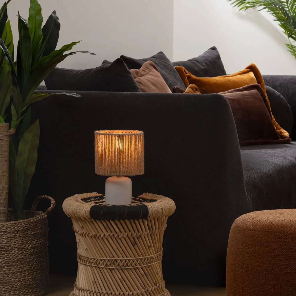 Lampă de masă Atmosphere Koby, 24 cm