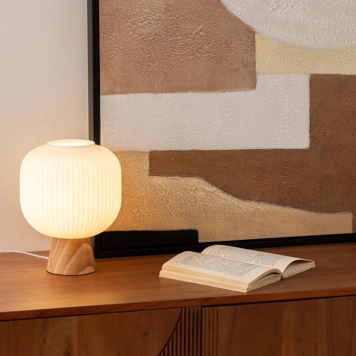 Lampă de masă Atmosphere Travis, 25 cm