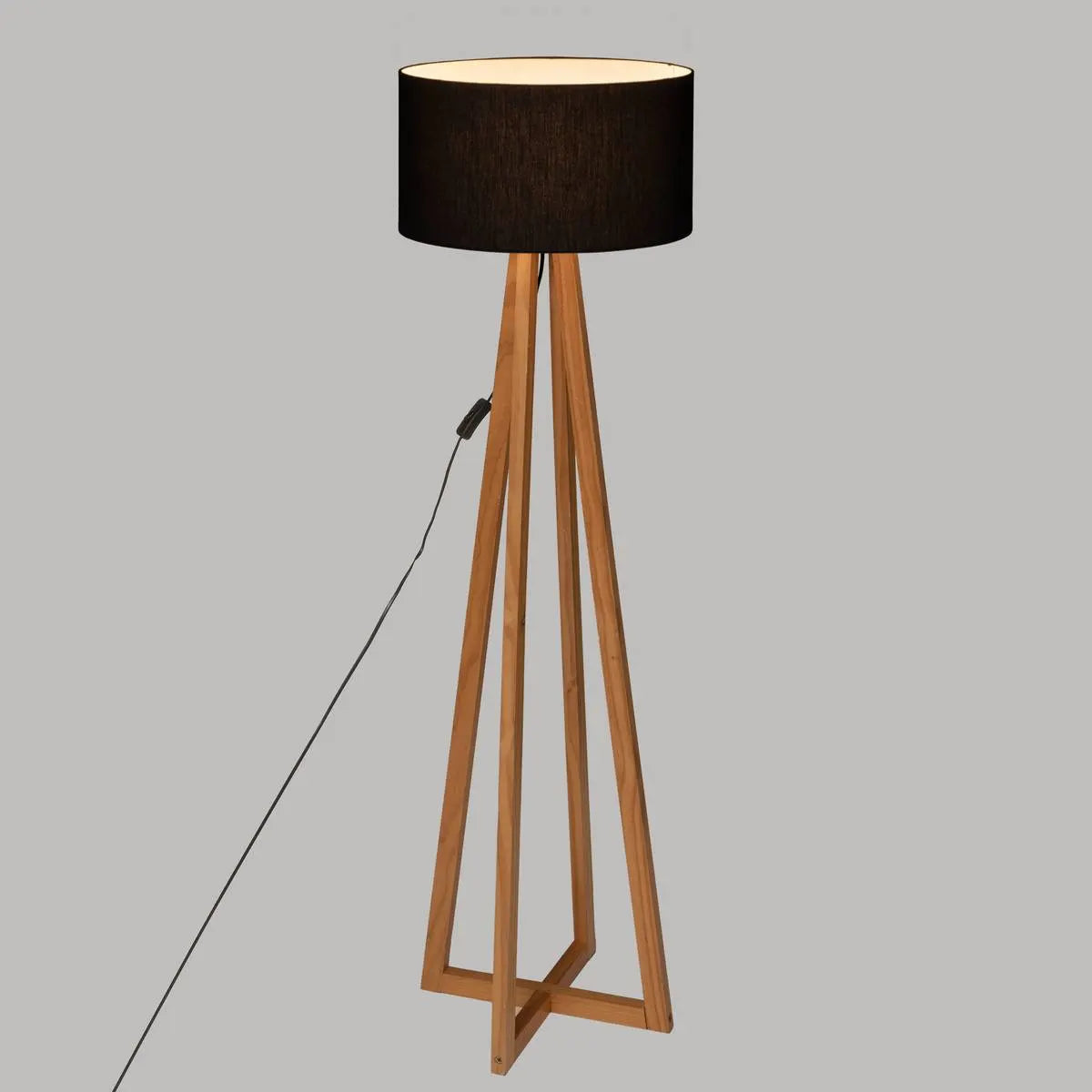 Lampion atmosphera Molu, Lemn, 141 cm