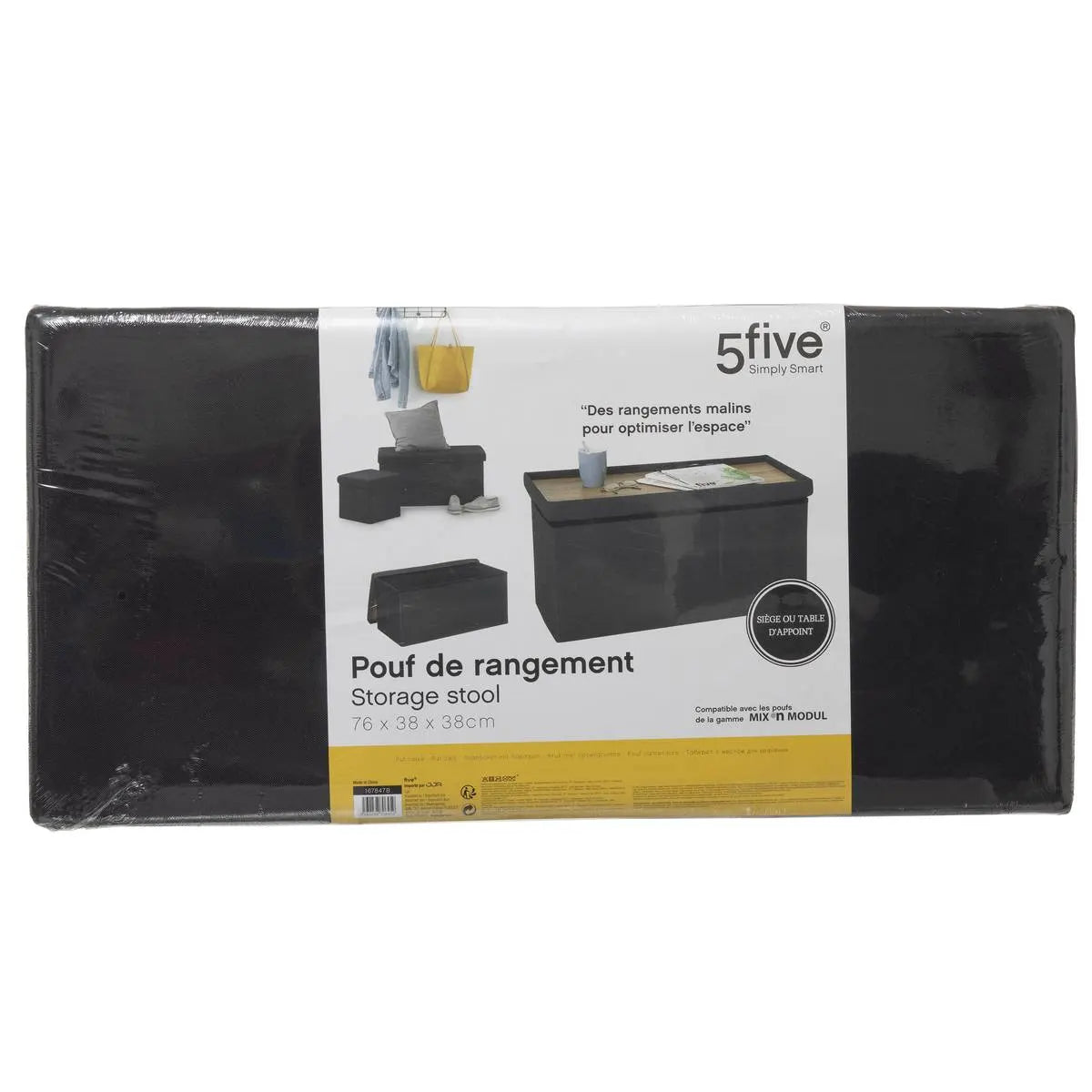 Canapea dublă pliabilă 5five Mix & Modul, 76 cm