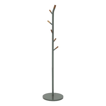 Закачалка за дрехи 5five Cassie, 6 куки, Зелена, 175.5 cm