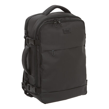 Раница за ръчен багаж 5five, Tarpaulin, 25L, Черна