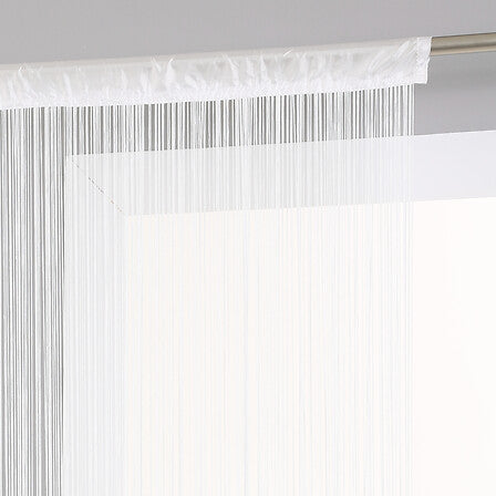 String curtain 90 x 200 cm white