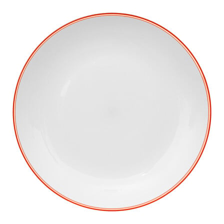 Квадратна чиния 5five, Полистирен, Розова, 25 cm