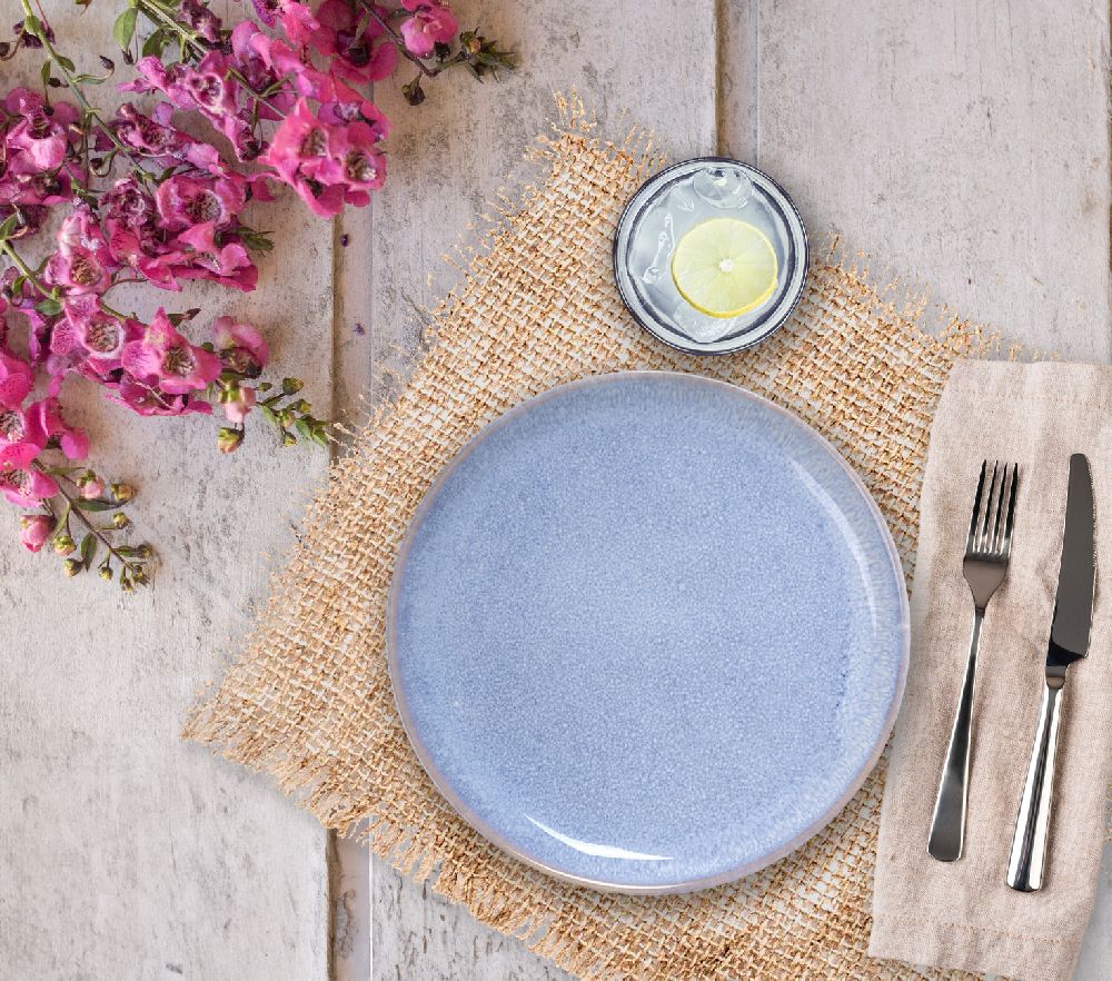 Десертна чиния LA MEDITERRANEA Macarella Blue, 20,5 см, порцелан