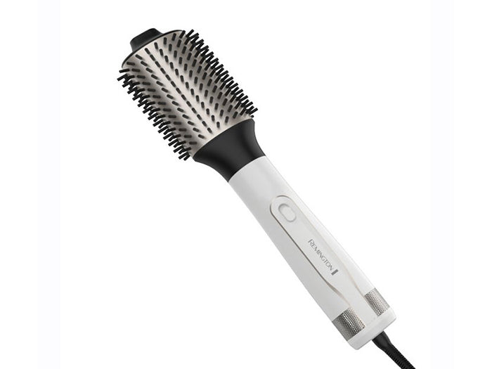 Remington AS8901 HYDRAluxe Styler, Aer cald, 1200 W, 3 niveluri de temperatură, 3 viteze, Alb