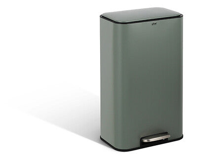Кош за боклук с педал 5five Delta, Метал, 30L, Зелен