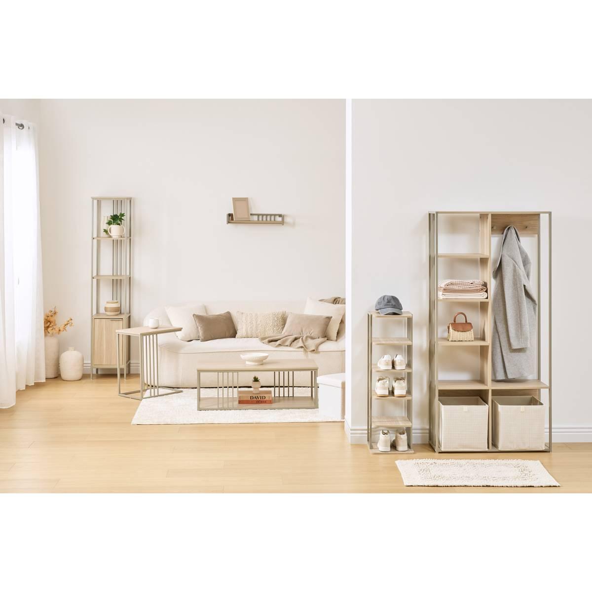 Кафе маса 5five Duna, MDF, 100 cm, Пясъчен