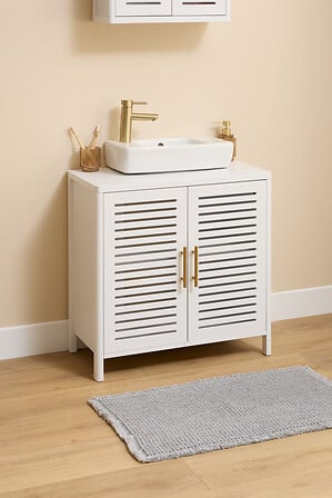Долен шкаф за баня 5five Oréa, 70 cm, Бял, MDF