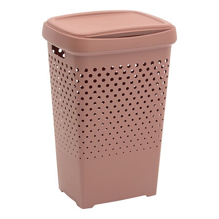 Кош за пране 5five, Полипропилен, 70L, Терракота