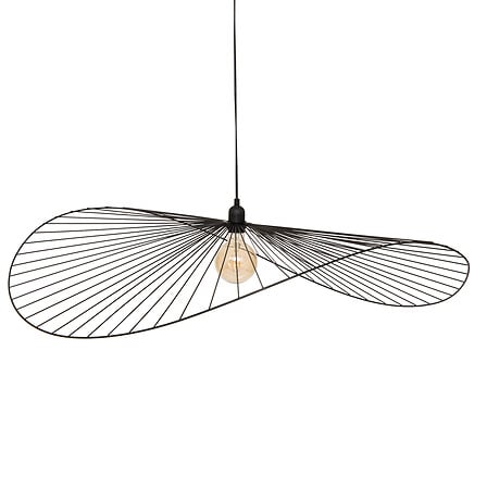 Lampă suspendată Atmosphera Adelia, 98 cm, Negru