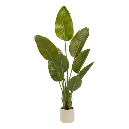 Изкуствено растение atmosphera Lora Banana, 140 cm