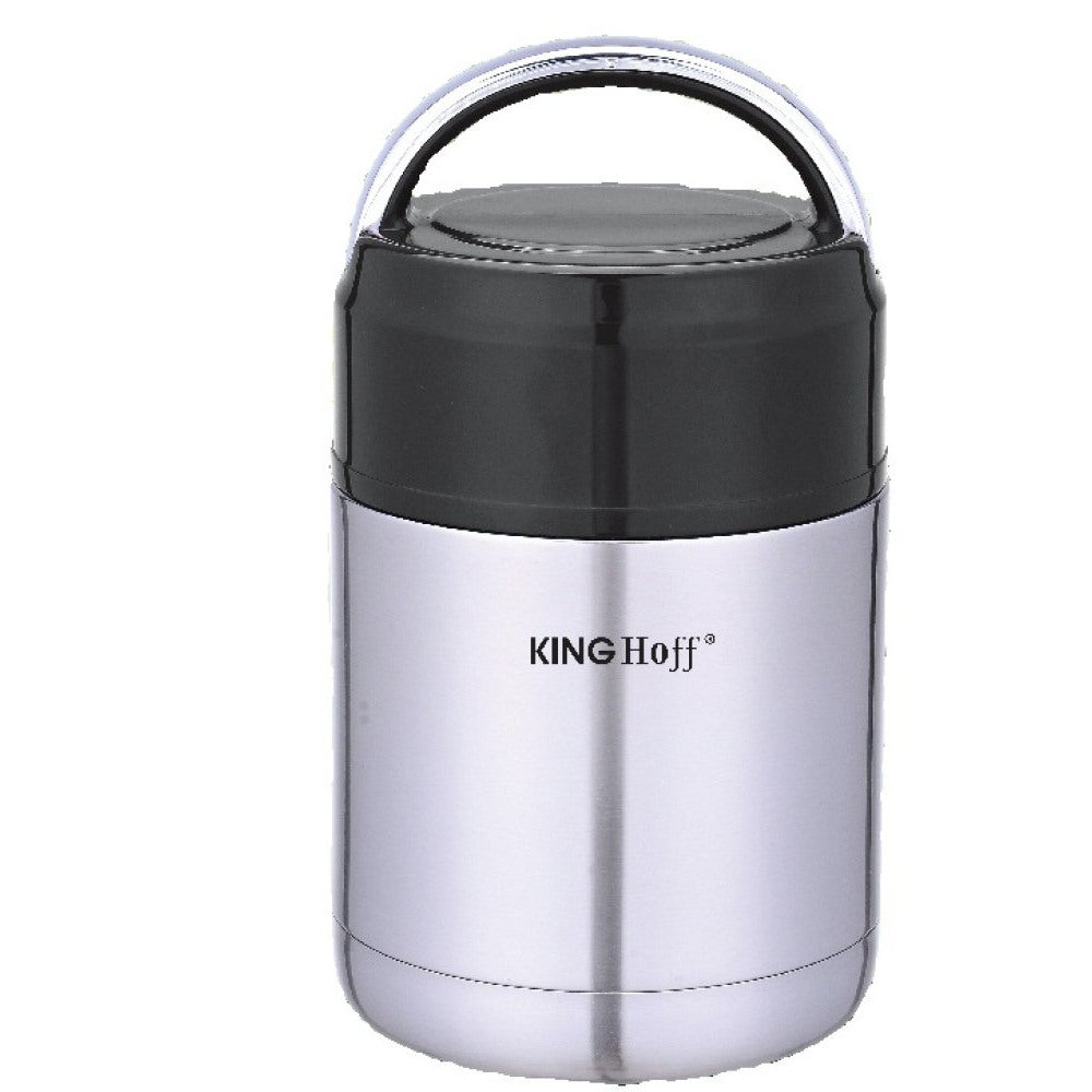 Termos alimentar cu pereți dubli din oțel inoxidabil KingHoff 4374, 650 ml