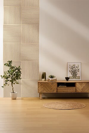 Panou decorativ acustic de perete Atmosphera Colva, MDF, 60x60 cm
