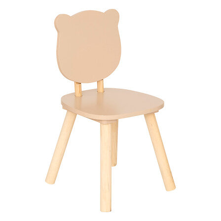 Παιδική καρέκλα atmosphera Douceur Organic Bear, MDF, καφέ