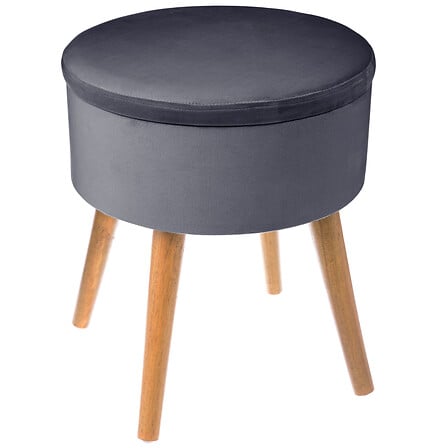 Scaun de depozitare Atmosphera Tess, catifea