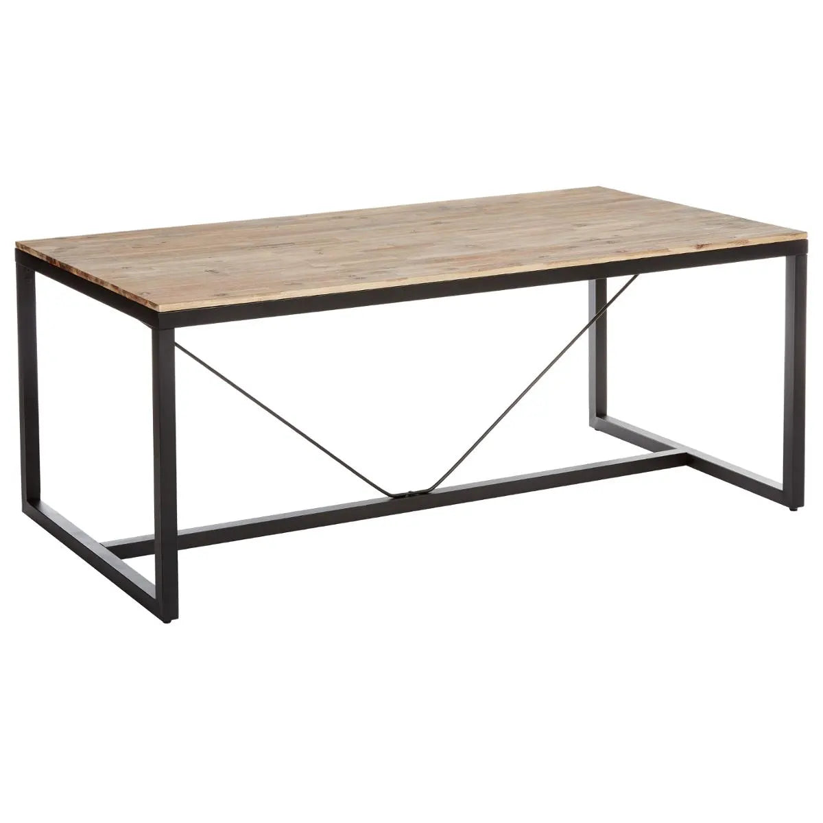 Masă de dining Edena, 180x 90 cm, lemn de salcâm