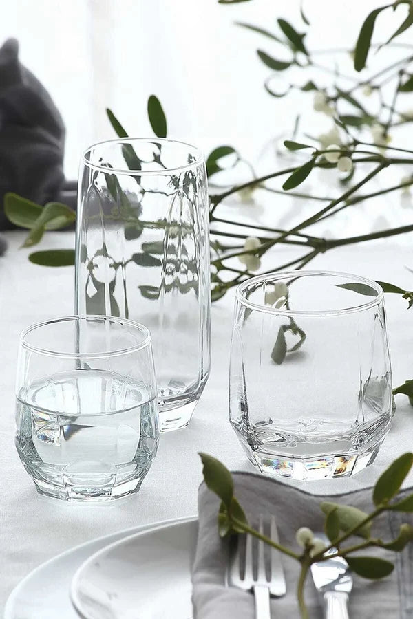 Set pahare de apă LAV Diamond, 385 ml, 6 buc.