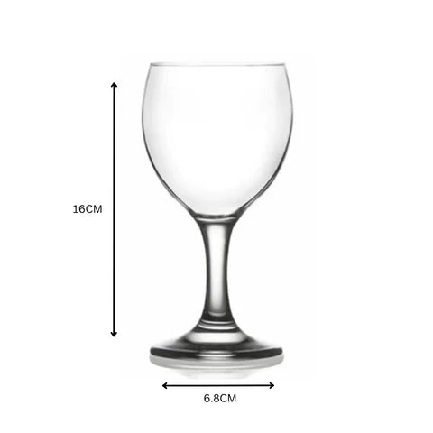 Set pahare cu apă LAV Misket, 260 ml, 6 buc.