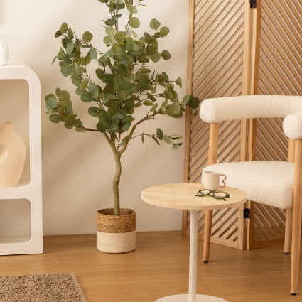 Изкуствено растение atmosphera Eucalyptus Tree Cony, 127 cm