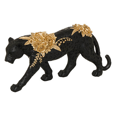Figurină decorativă Atmosphera Belli, Rășină, Negru, 40 cm