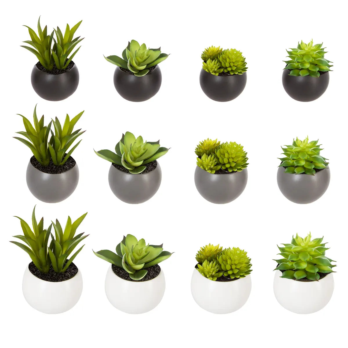 Изкуствено растение atmosphera Succulent, 6 cm, Различни видове