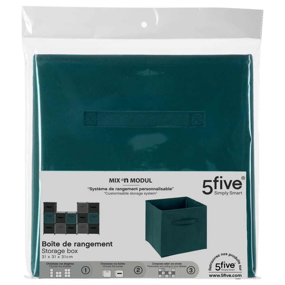 Cutie de depozitare 5five Mix & Modul Entry-level, 31x31 cm