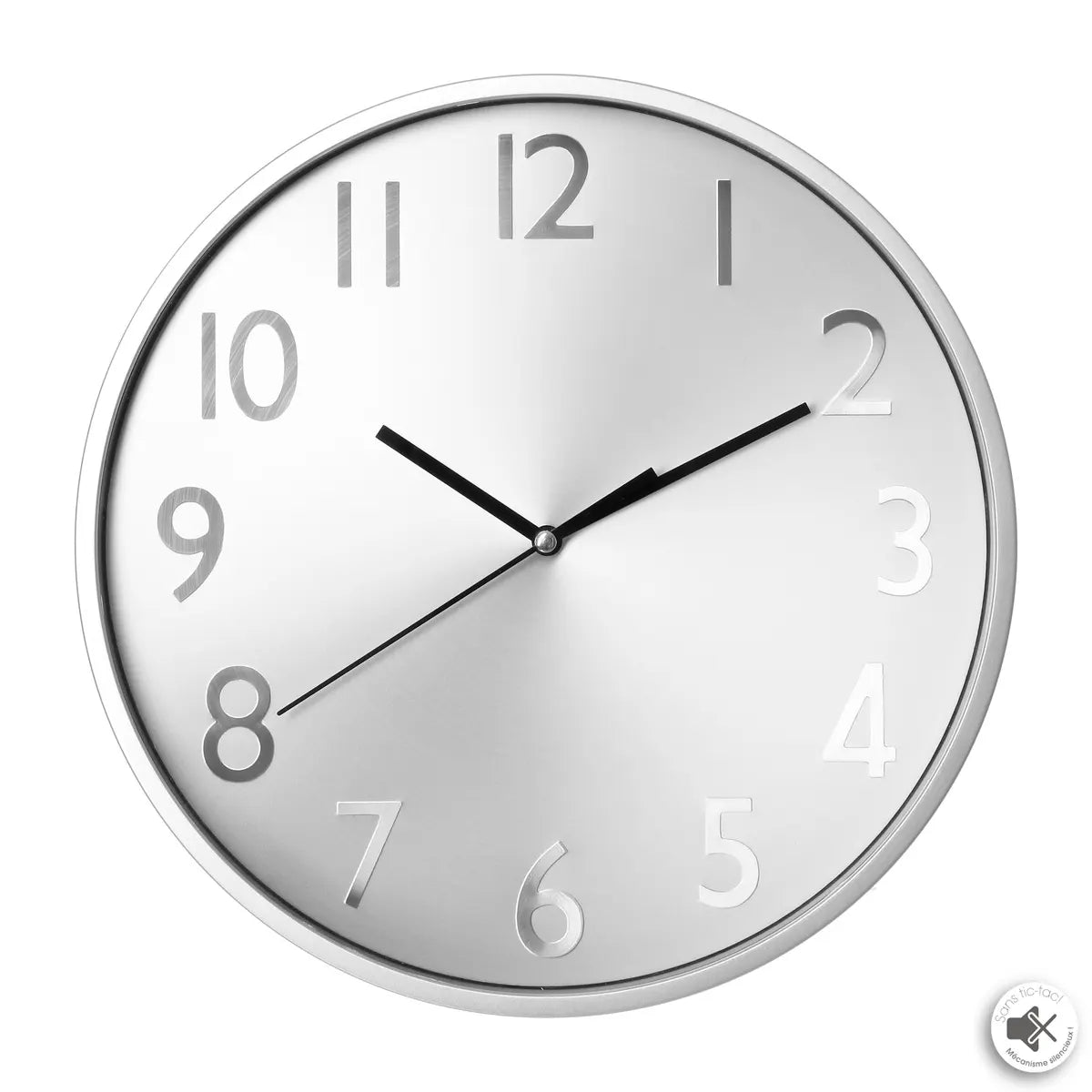 Ρολόι τοίχου atmosphera Anae, Ø30 εκ., πλαστικό και μέταλλο