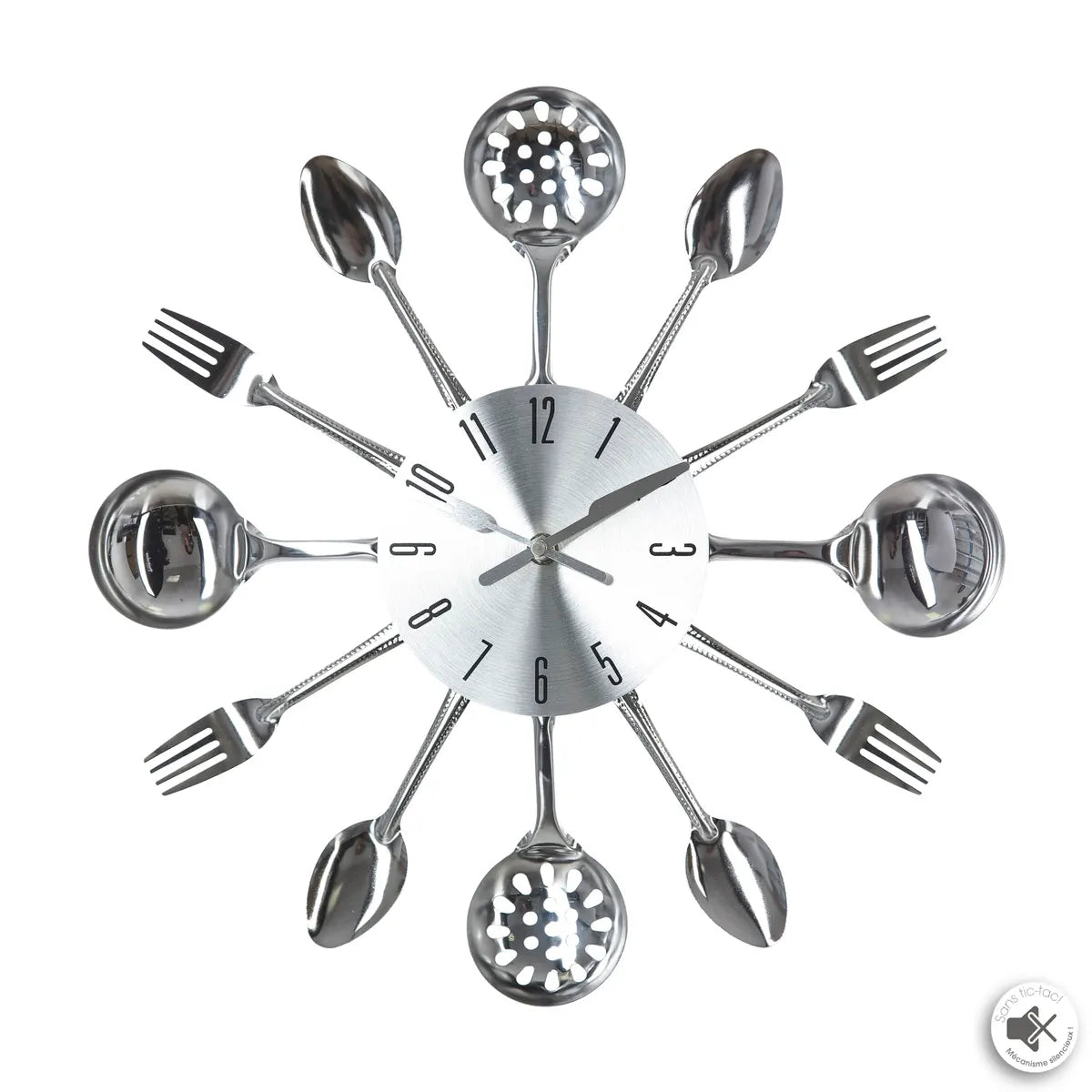 Ρολόι τοίχου atmosphera Utensil, Ø38 εκ., μέταλλο