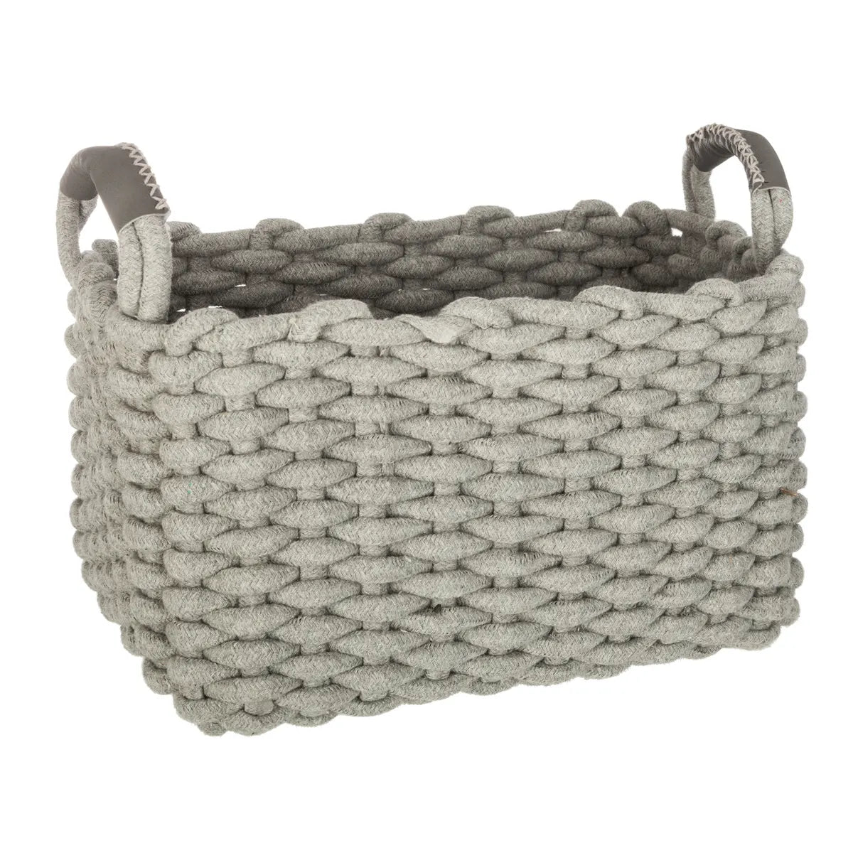Set coșuri pliabile Atmosphera, 16/17/20cm, bumbac, 3 buc.