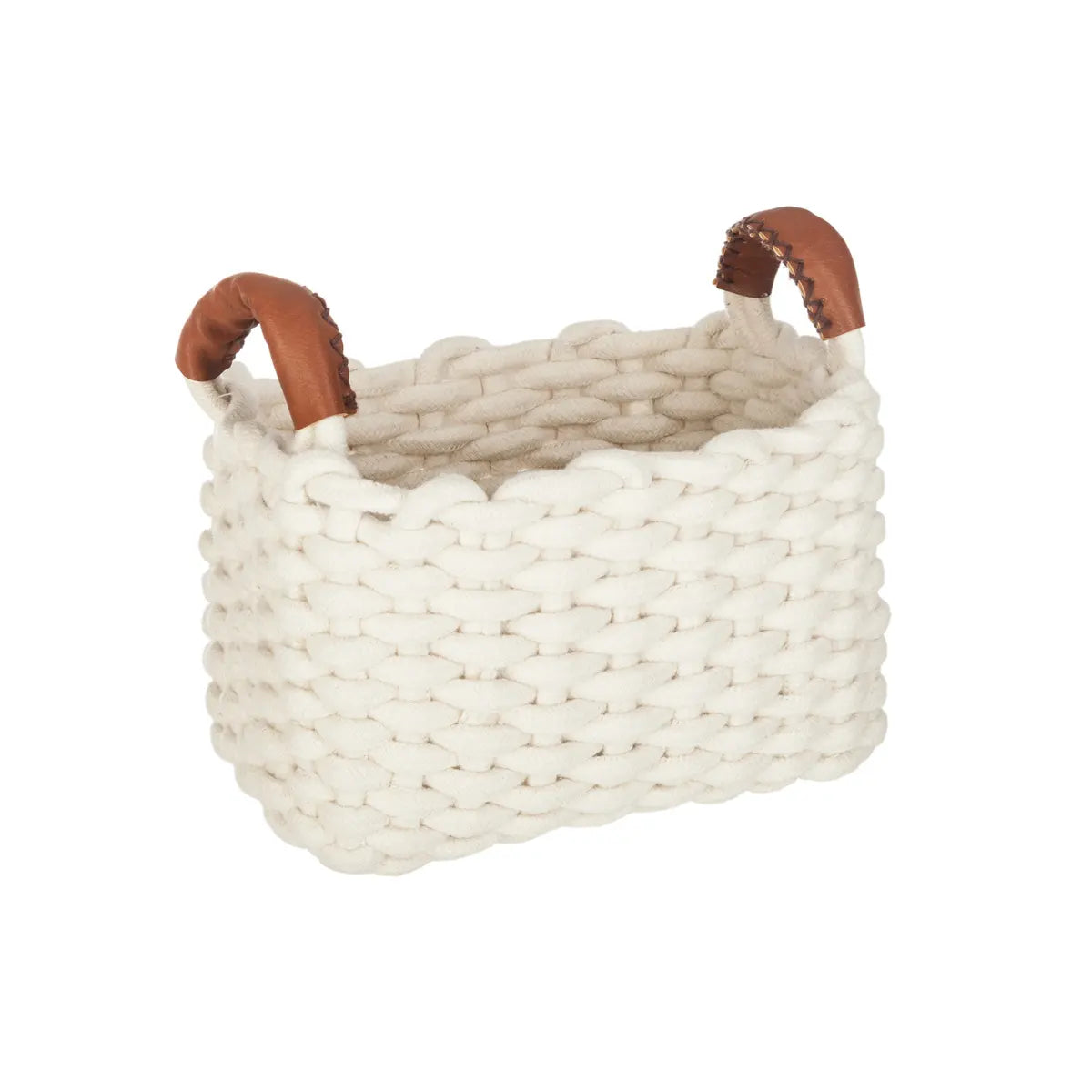 Set coșuri pliabile Atmosphera, 16/17/20cm, bumbac, 3 buc.