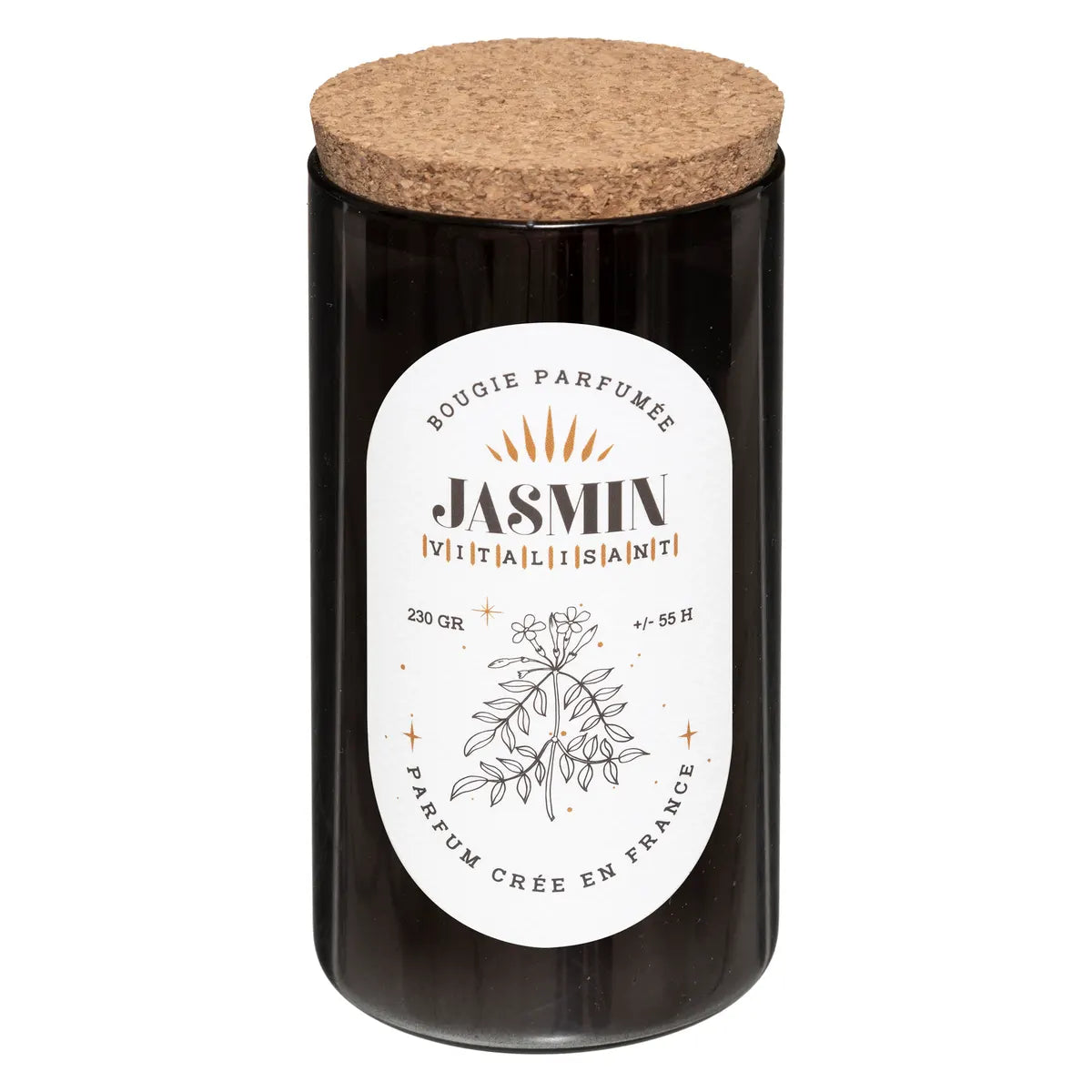 Ароматна свещ atmosphera Snow, Jasmine, Стъкло, 230 g