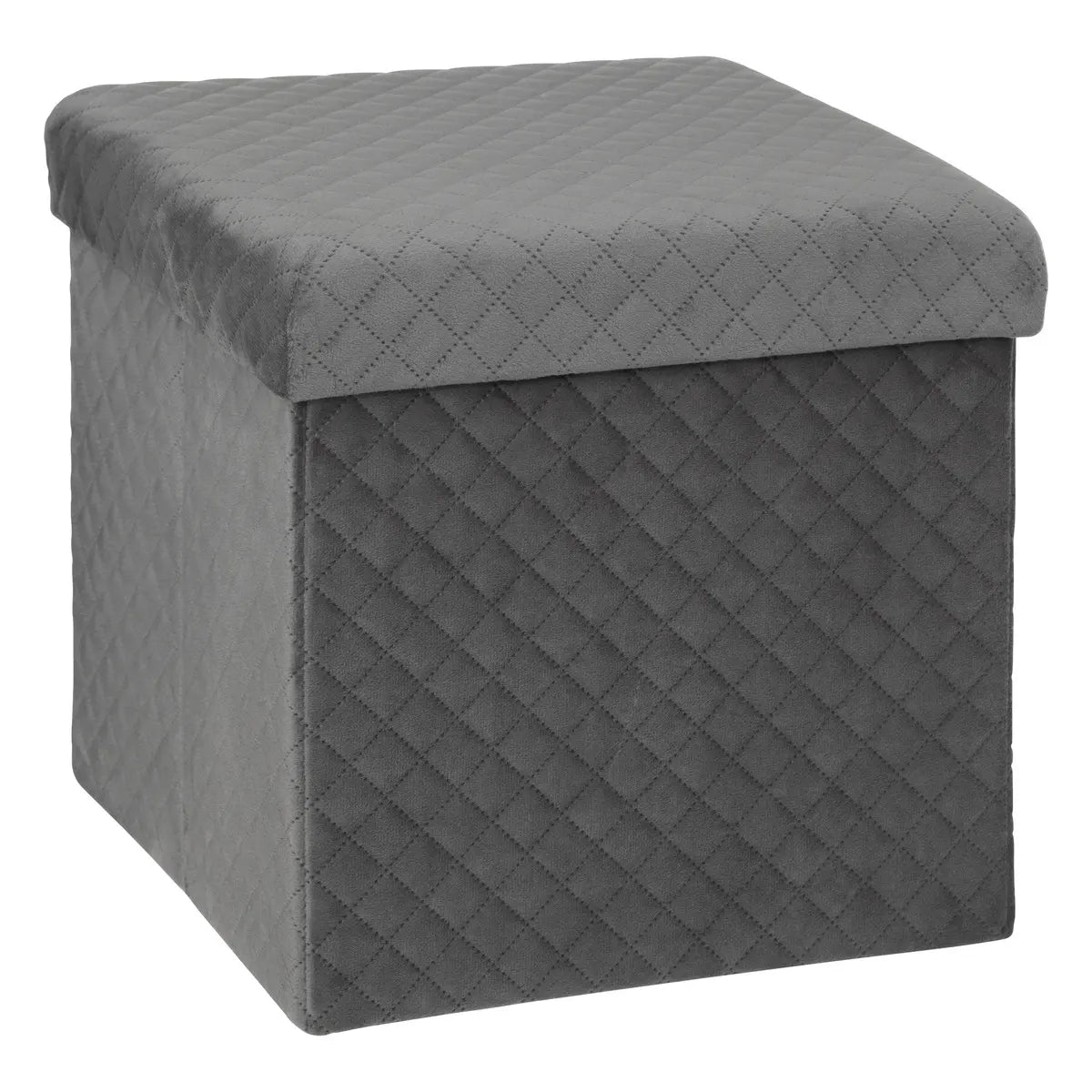 Puf pliabil 5five Mix & Modul, Catifea, 31x31 cm