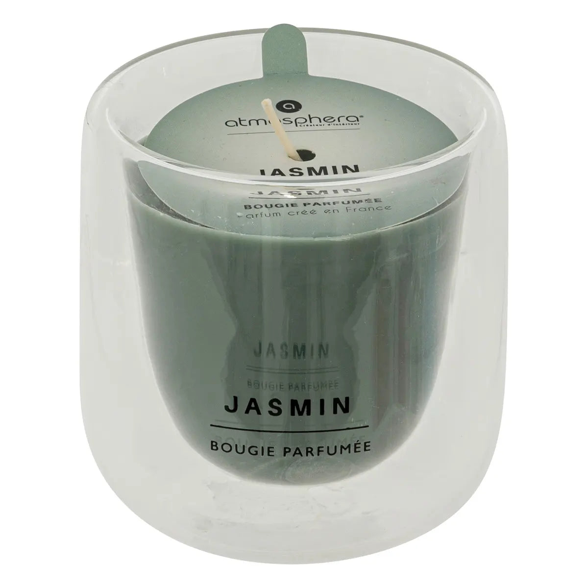 Lumânare parfumată Atmosphera Ilan, Sticlă, 130 g