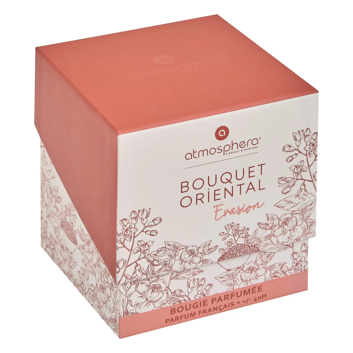 Lumânare parfumată Atmosphera Mael, Sticlă, 190 g