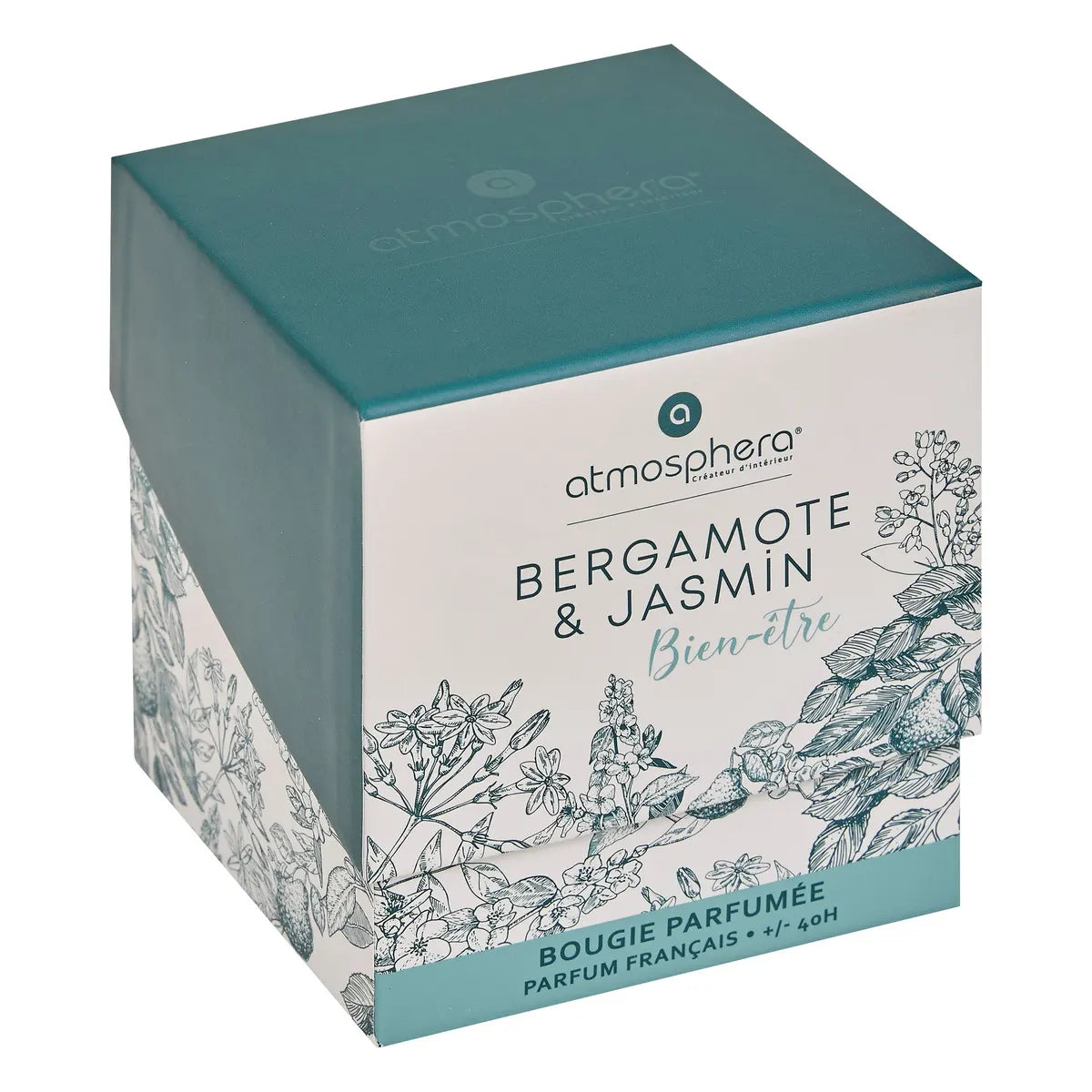 Lumânare parfumată Atmosphera Mael, Sticlă, 190 g
