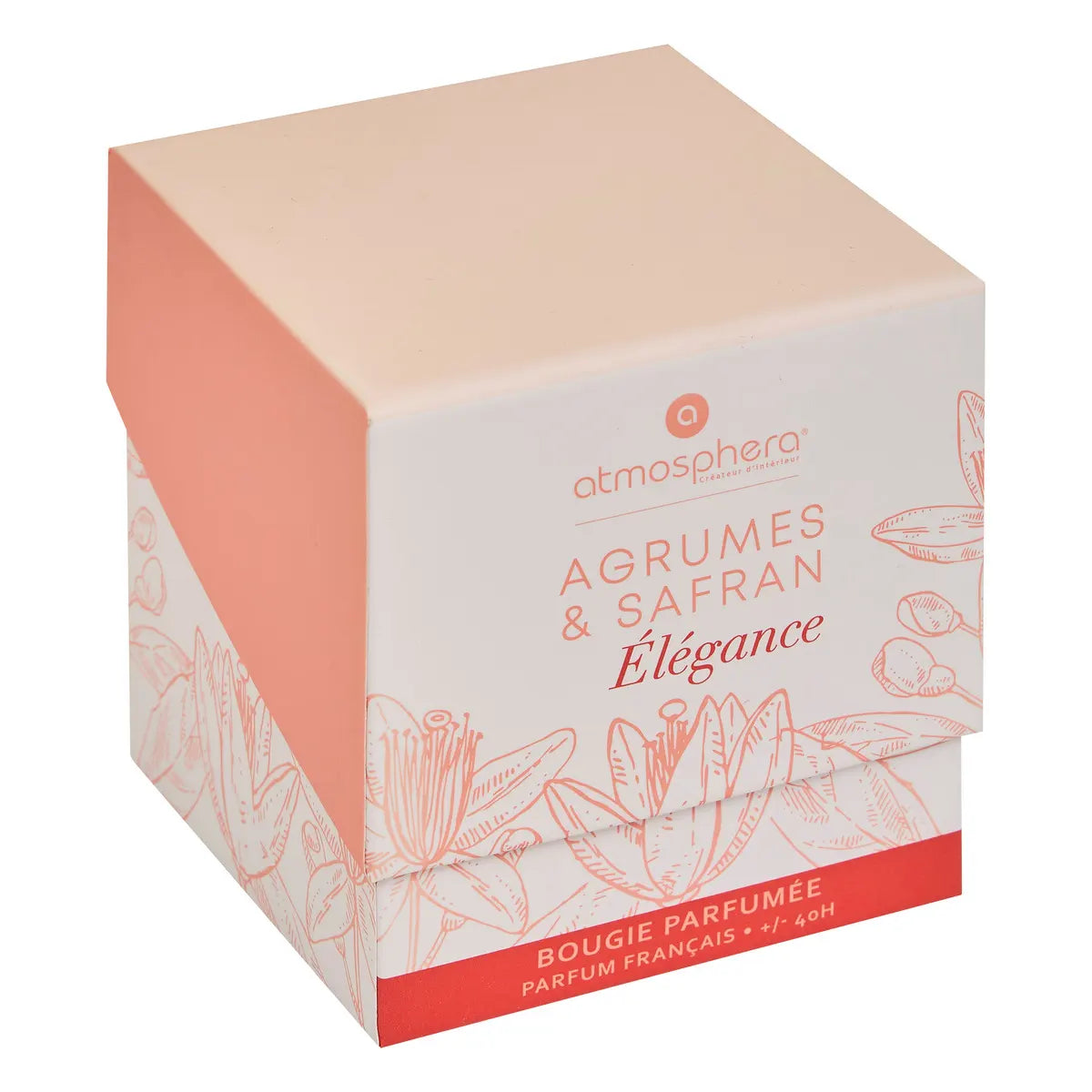 Lumânare parfumată Atmosphera Mael, Sticlă, 190 g